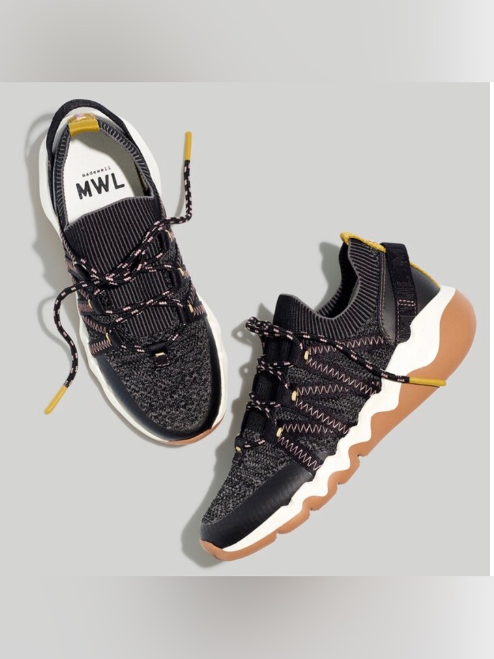 NIB Madewell (Re)Sourced Field Knit Sneakers